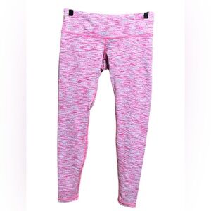 lululemon athletica Heathered Pink and Gray Leggings